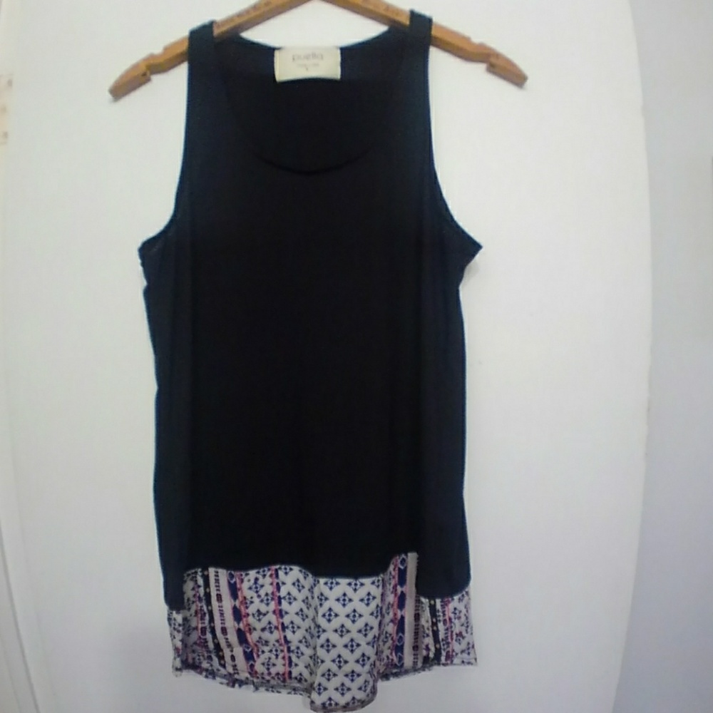 Black Tank by Puella